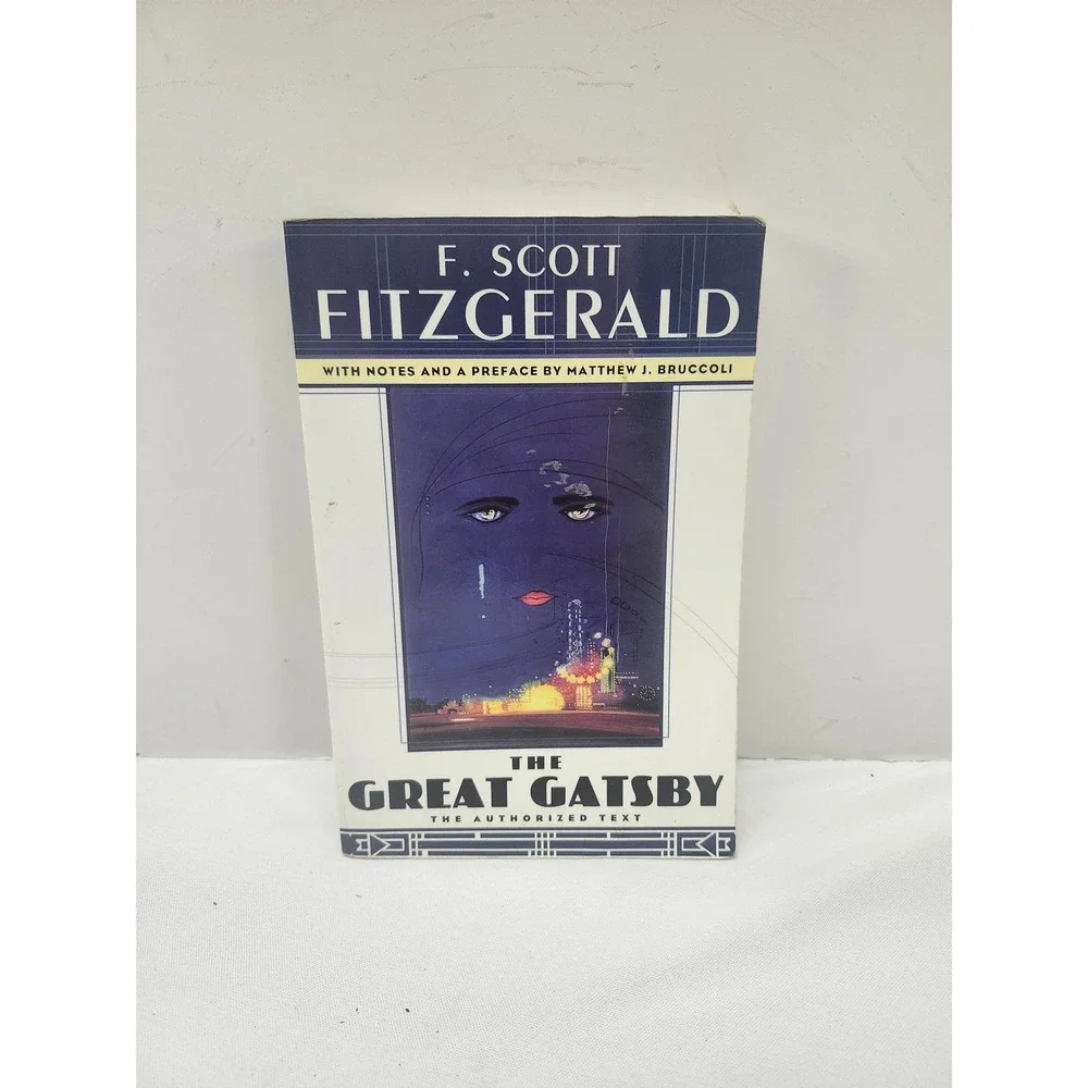 The Great Gatsby F Scott Fitzgerald 1995 Vintage Scribner Paperback Fiction